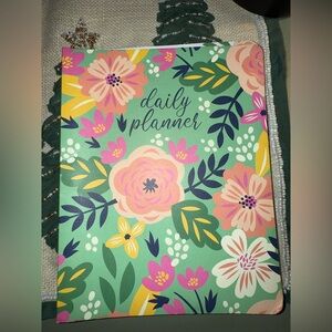 Steel Mill & Co. undated daily planner floral to do list